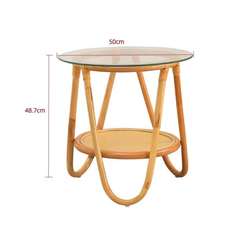 Bộ bàn ghế mây uống trà thư giãn NH0302 14 Bộ bàn ghế mây uống trà thư giãn NH0302 17