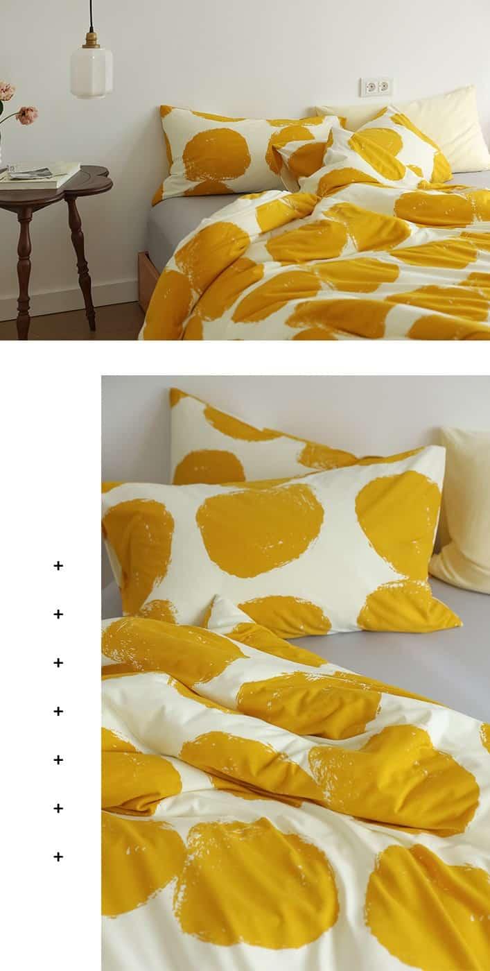 Bộ chăn ga gối họa tiết hoa nhí lãng mạn MM4695 11