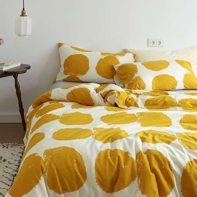 Bộ chăn ga gối họa tiết hoa nhí lãng mạn MM4695 8 Bộ chăn ga gối họa tiết hoa nhí lãng mạn MM4695