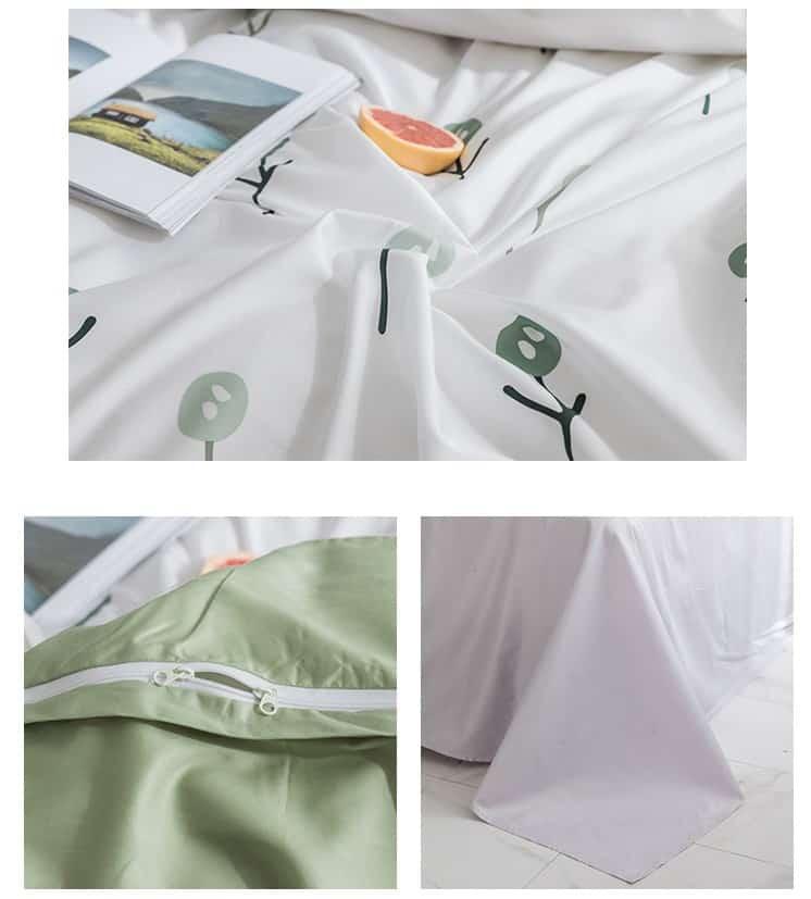 Bộ chăn ga gối họa tiết trang nhã MM7473B 9