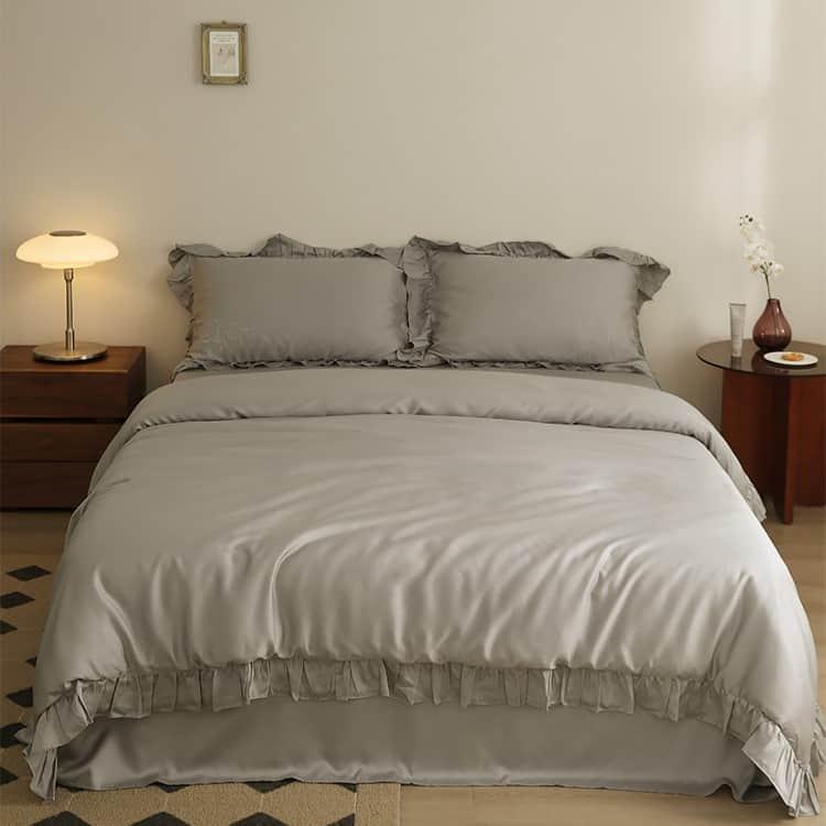 Bộ chăn ga gối màu tinh khiết sang trọng MM1529 9