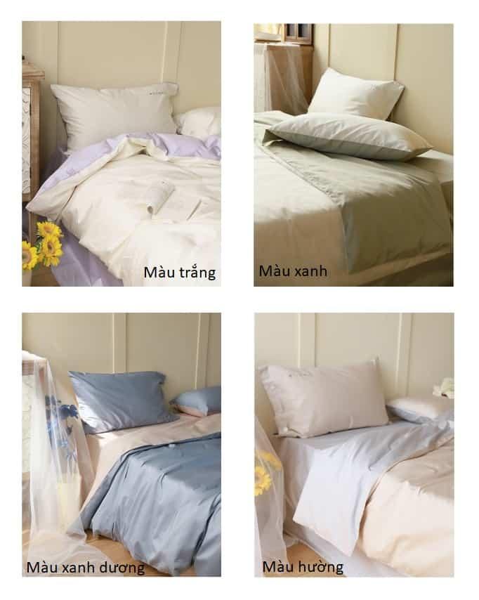 Bộ chăn ga gối satin hương sắc hè tươi mát ZH7751 13