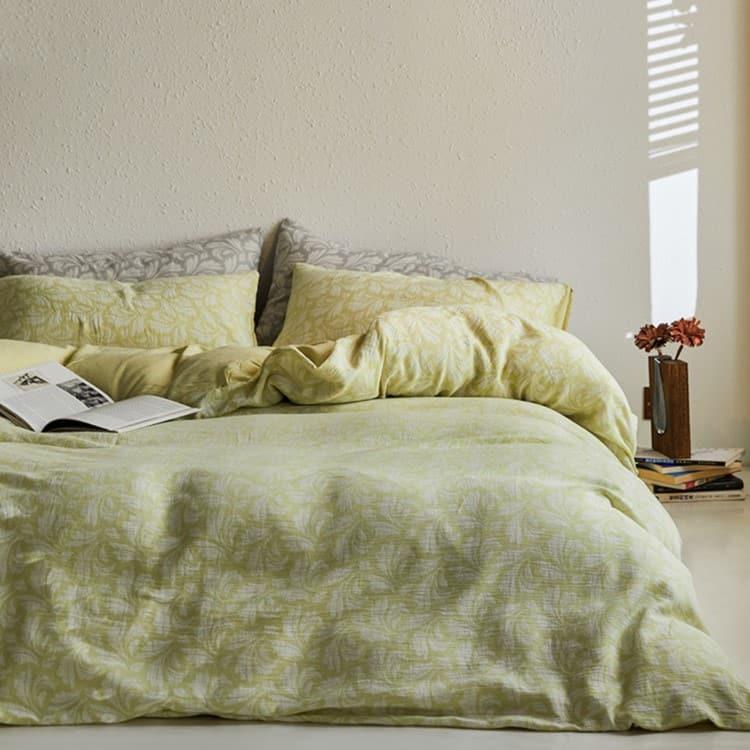 Bộ chăn ga gối vải bông Jacqua sang trọng JJ3458 10