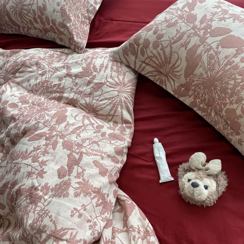 Bộ ga trải giường cotton phong cách cổ điển ZH0568B 6