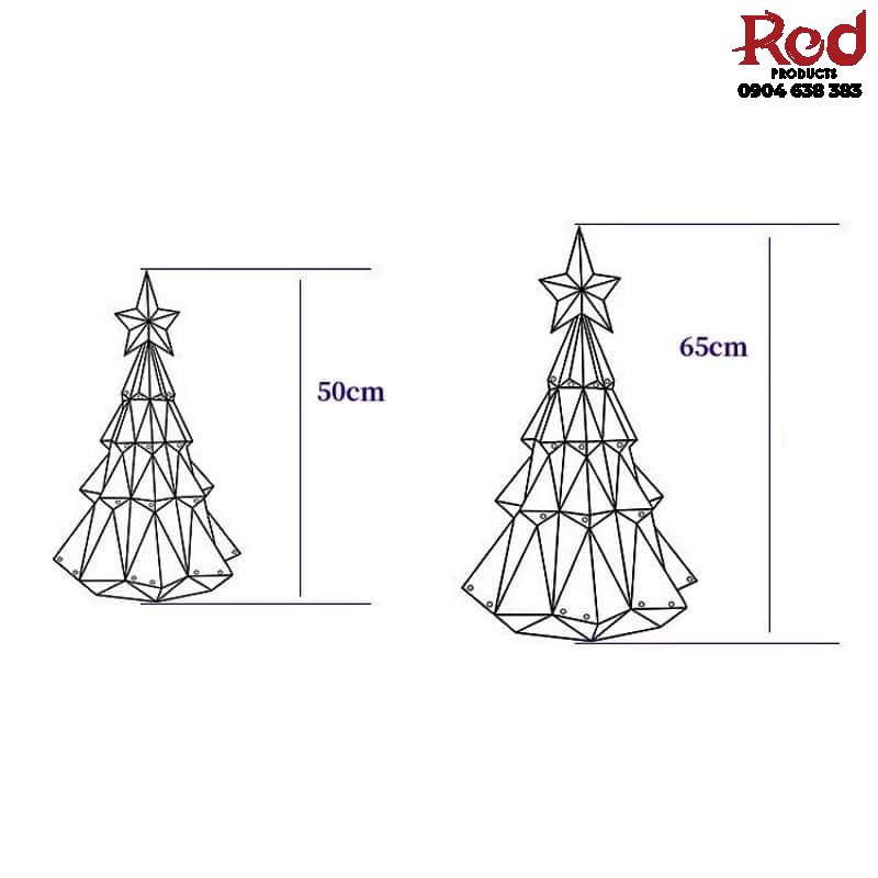 Đèn bàn cây thông noel đa sắc màu độc đáo LS4973 11