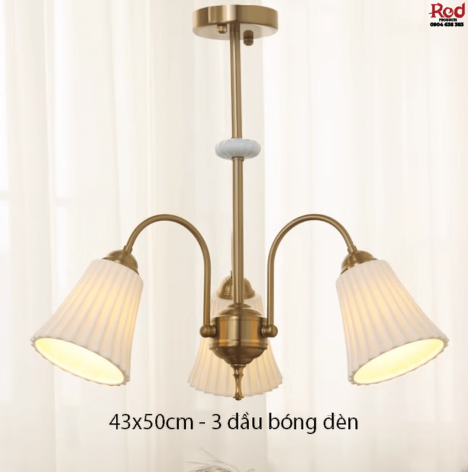 Đèn chùm gốm sứ kiểu Pháp cổ điển BO8819 9