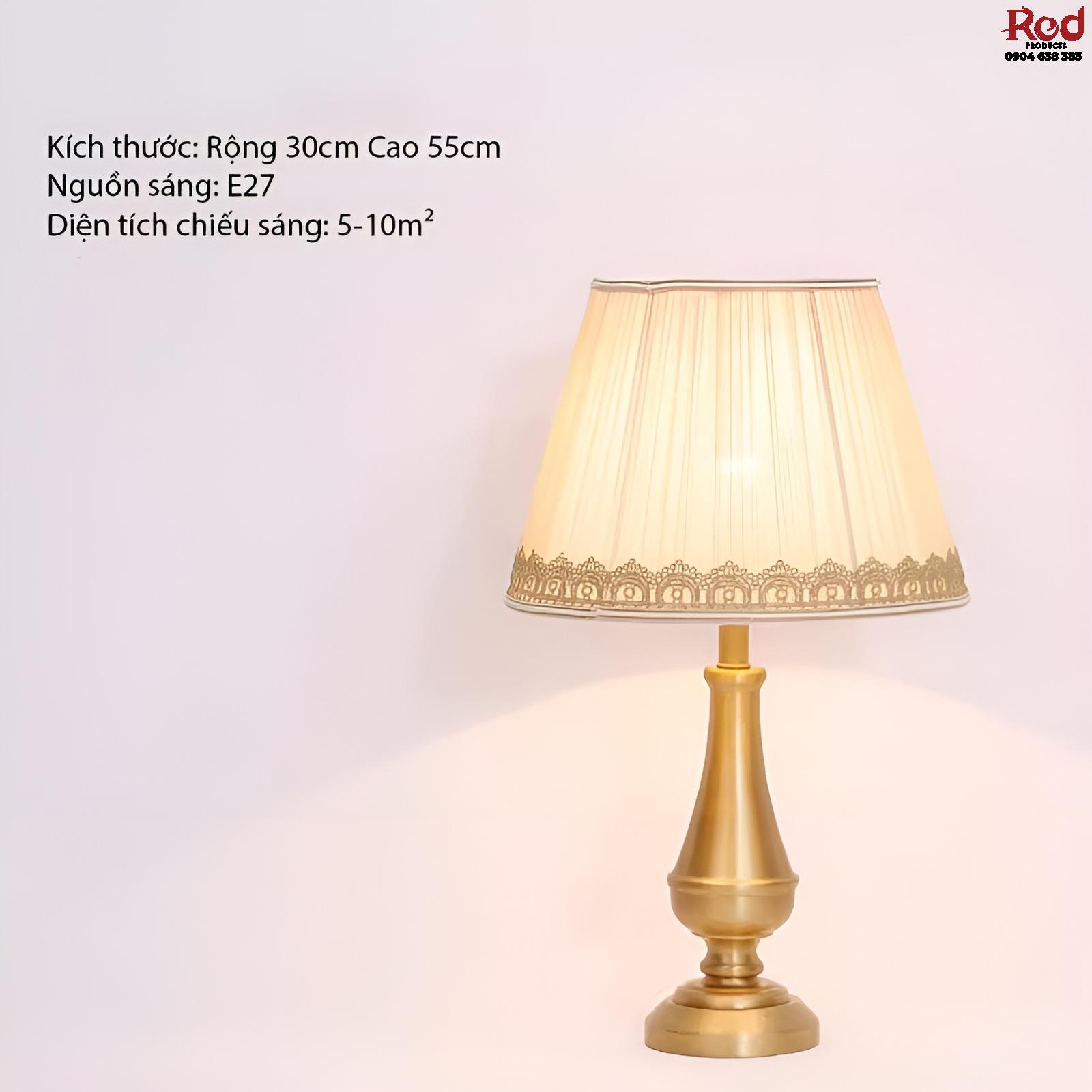 Đèn để bàn bằng đồng kiểu cổ điển T5605 12