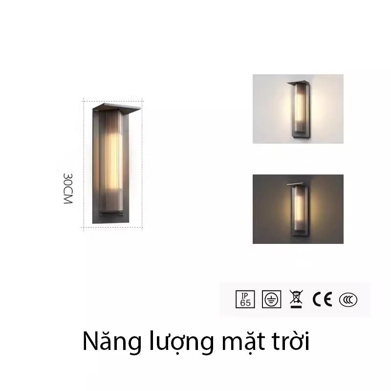 Đèn gắn tường năng lượng mặt trời hiện đại B1192 14