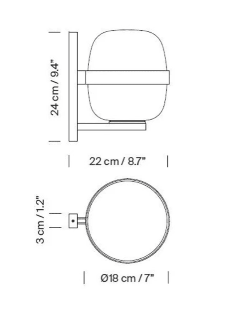 Đèn gắn tường ngoài trời trang trí sáng tạo GB0605 10