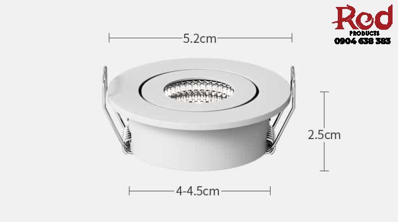 Đèn LED âm trần COB 1W 3W hiện đại FD8428 17