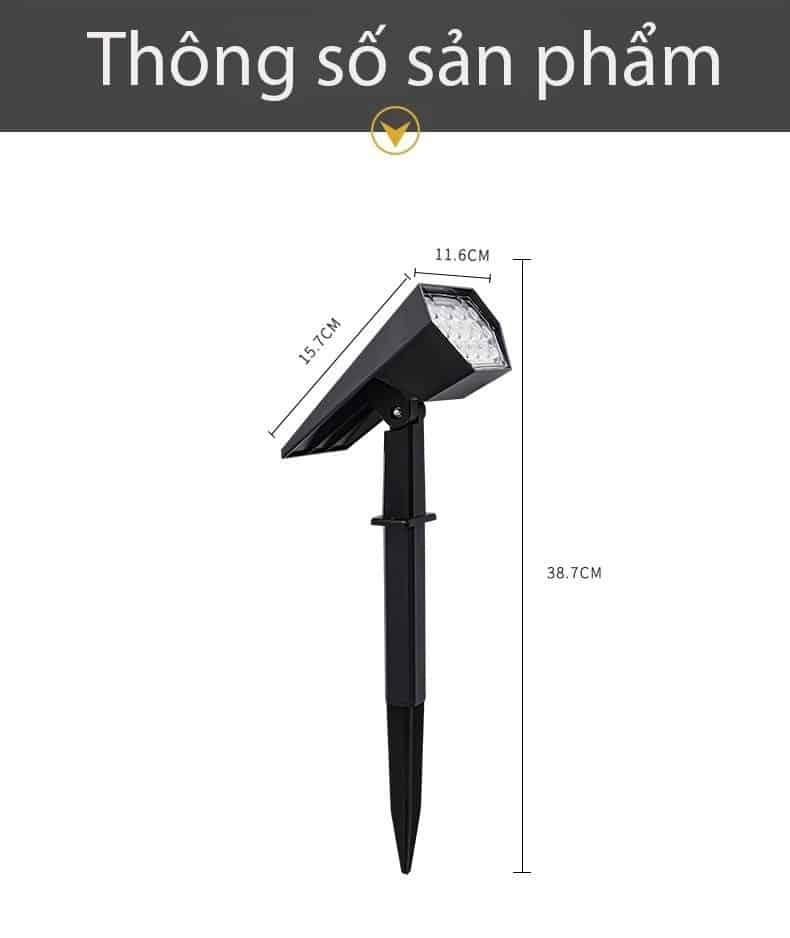 Đèn led chiếu rọi cây cảnh sân vườn HDL2251 20