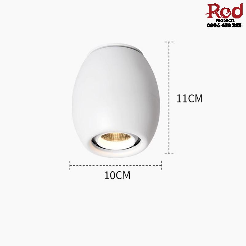 Đèn LED downlight hình quả trứng hiện đại SZ1616 13