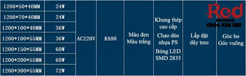 Đèn LED hộp thả trần văn phòng công sở BGD006 10