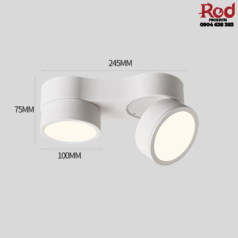 Đèn led ốp trần gập góc 90 xoay 350 độ tiện lợi SZ6216 21