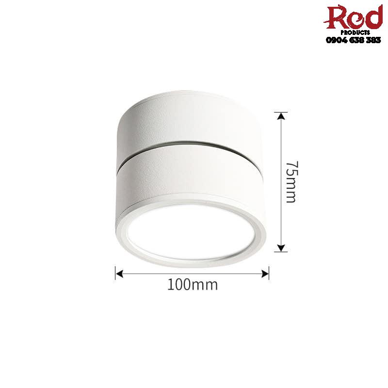 Đèn led ốp trần gập góc 90 xoay 350 độ tiện lợi SZ6216 17