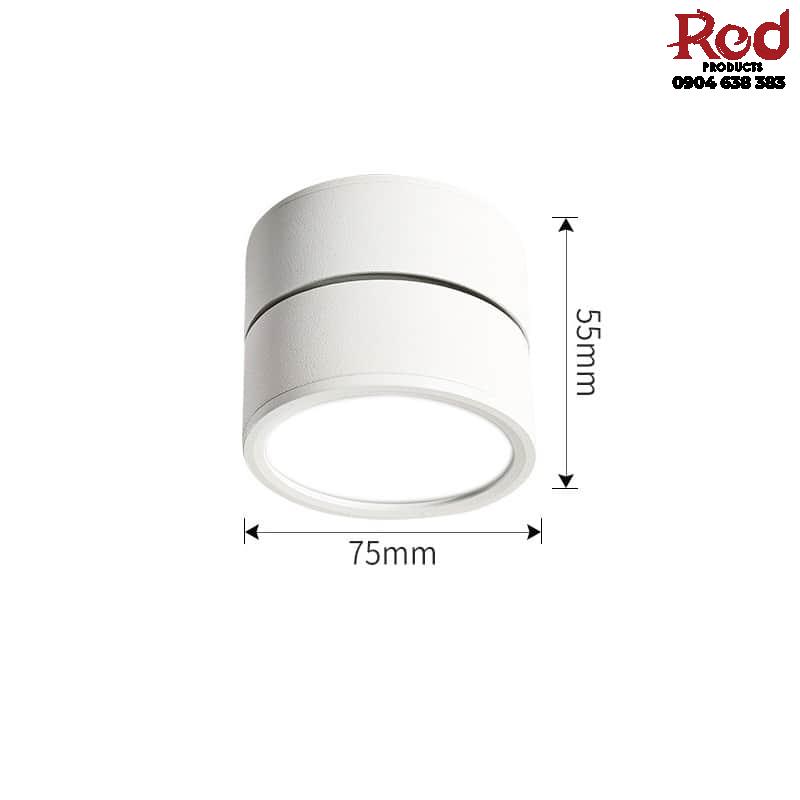 Đèn led ốp trần gập góc 90 xoay 350 độ tiện lợi SZ6216 15