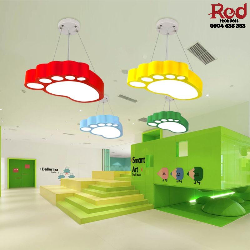 Đèn LED ốp trần hình bàn chân decor nhà trẻ CC7864 8