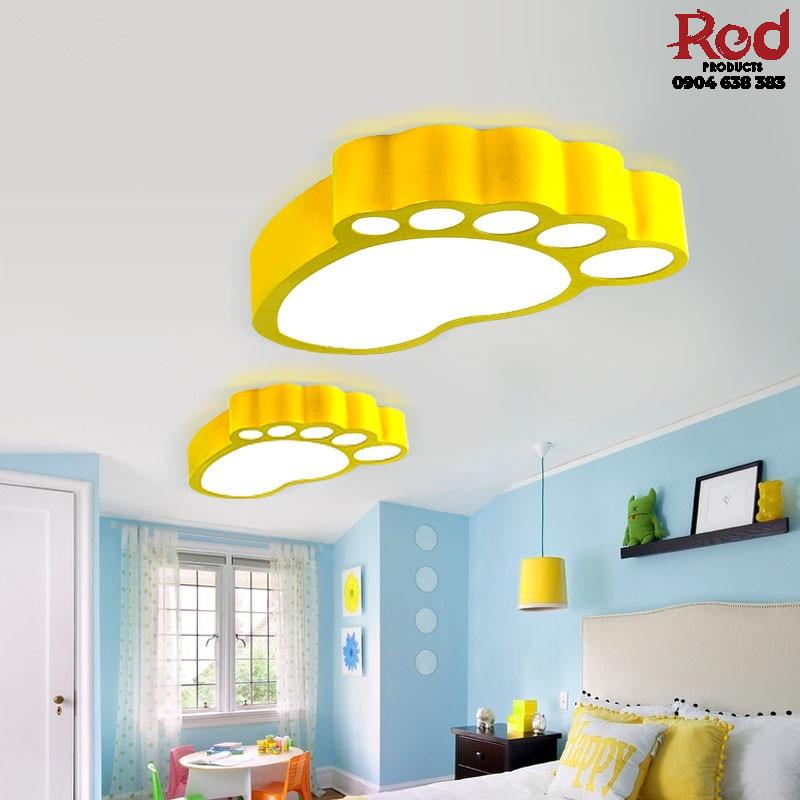 Đèn LED ốp trần hình bàn chân decor nhà trẻ CC7864 4