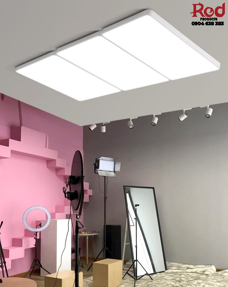 Đèn LED ốp trần hình chữ nhật bo góc showroom ZD0613 3