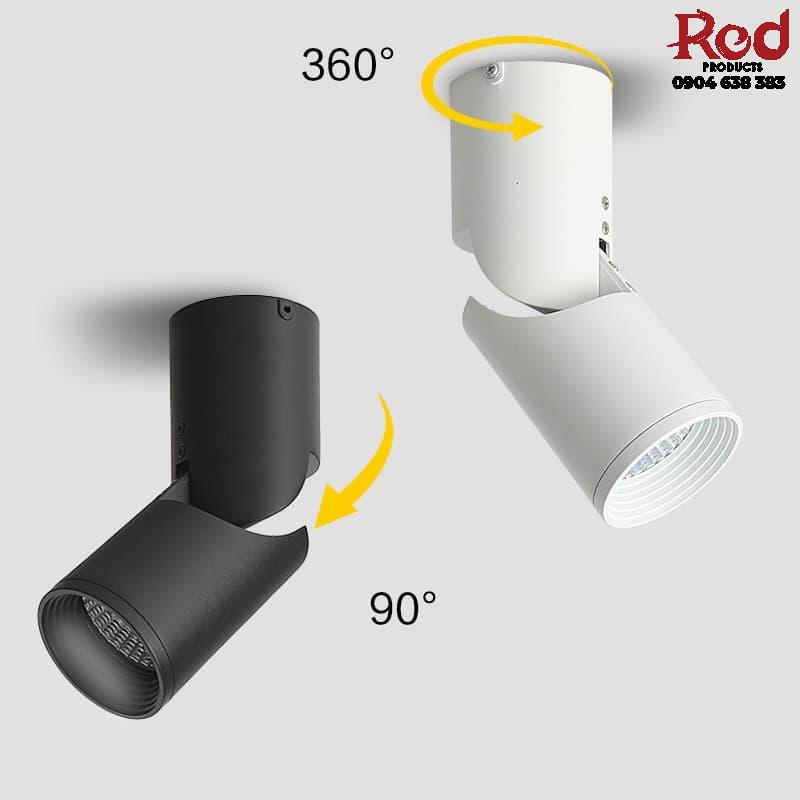 Đèn led rọi lắp nổi chiếu điểm gập 90 độ YS9725 5