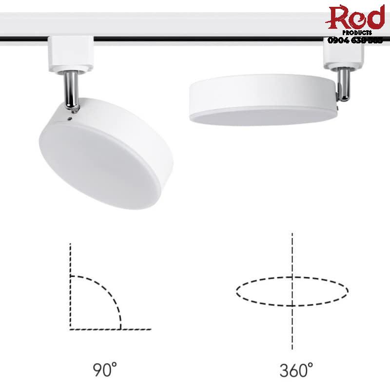 Đèn LED rọi ray trượt xoay 360 độ tối giản ZLA4921 4