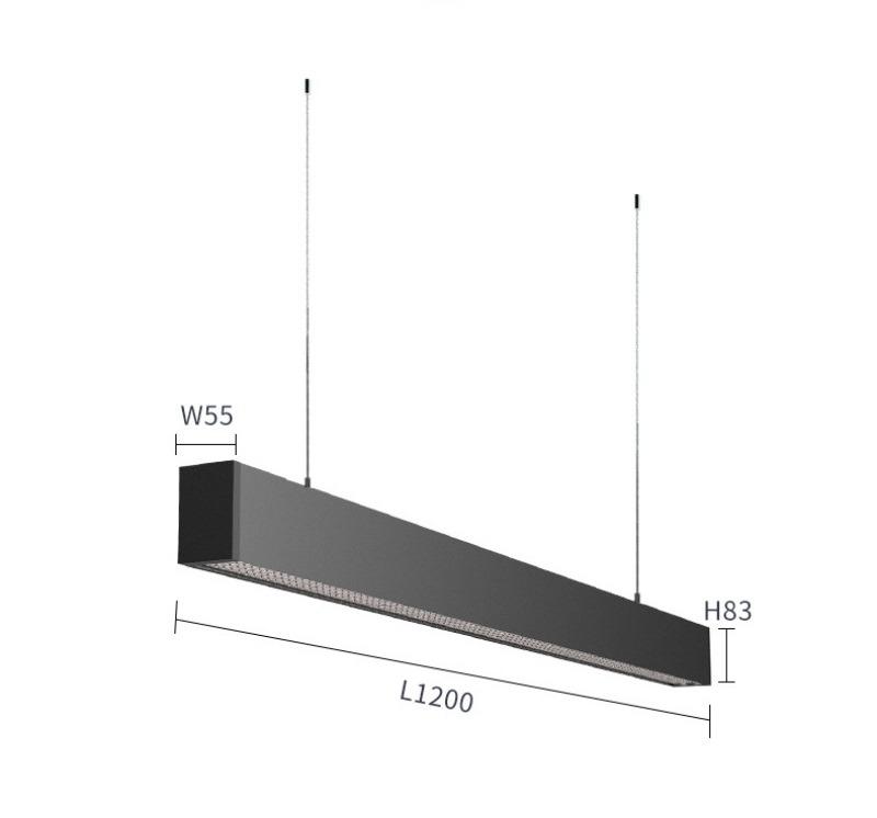 Đèn LED thả chống chói chao tổ ong cảm biến DB5583 10