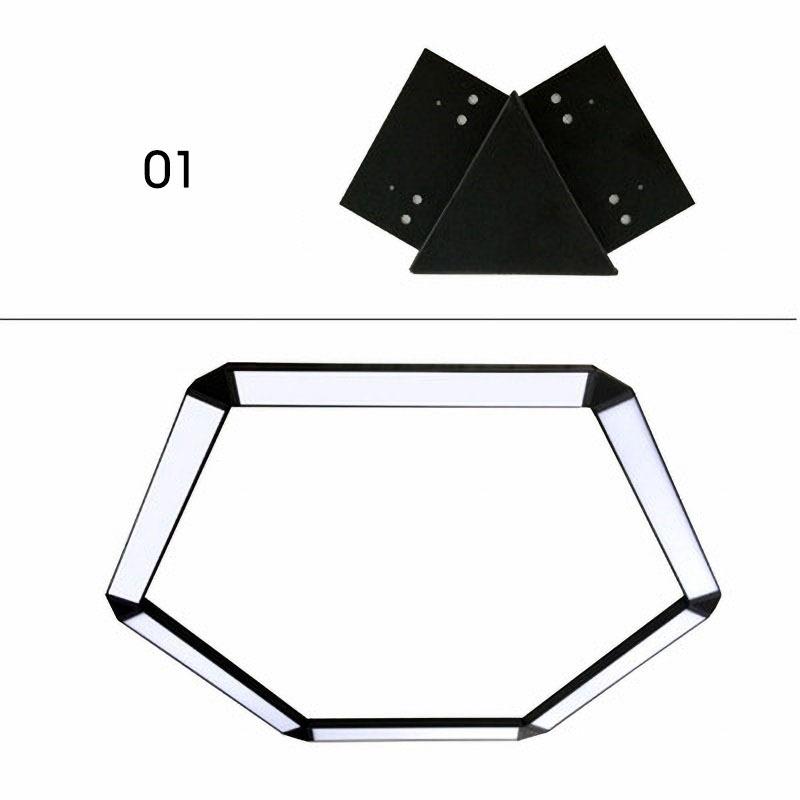 Đèn LED hộp thả trần văn phòng nghệ thuật LC001 19