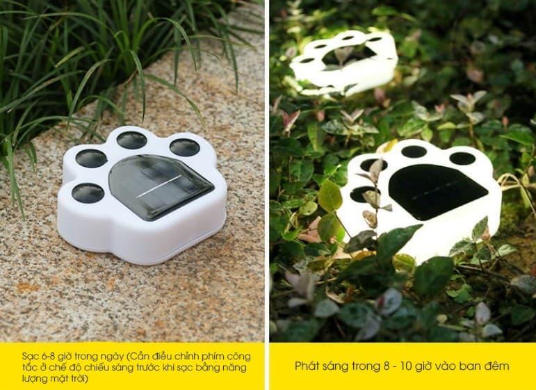 Đèn led trang trí lối đi năng lượng mặt trời PD3442 14