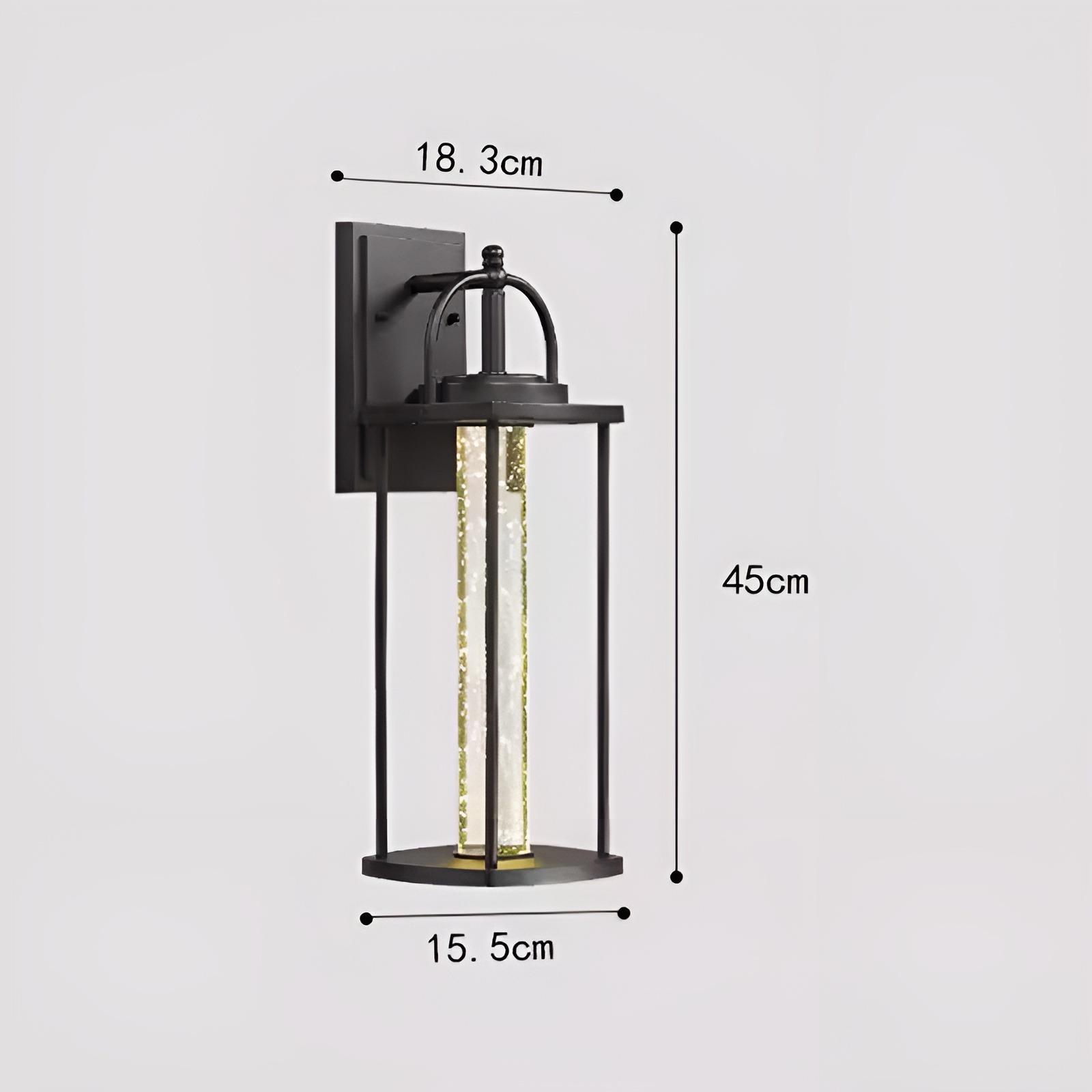 Đèn lồng gắn tường ban công nghệ thuật WD0407 13