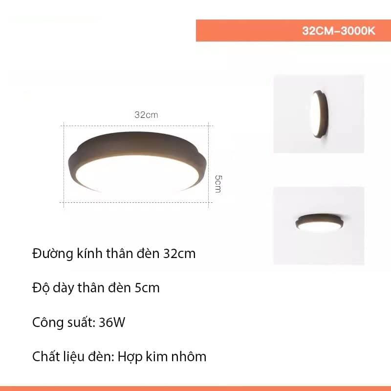 Đèn ốp tường hình tròn chiếu sáng mái hiên BG1110 16