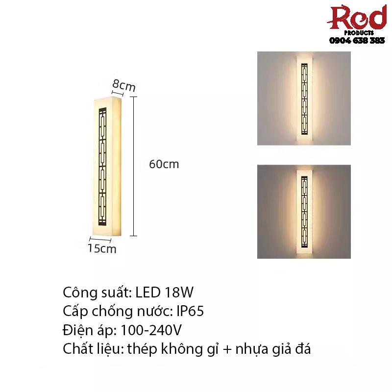 Đèn ốp tường ngoài trời bằng đá cẩm thạch WA7295 11