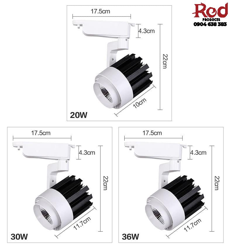 Đèn rọi ray trượt cho sân khấu showroom ZLA9001 15