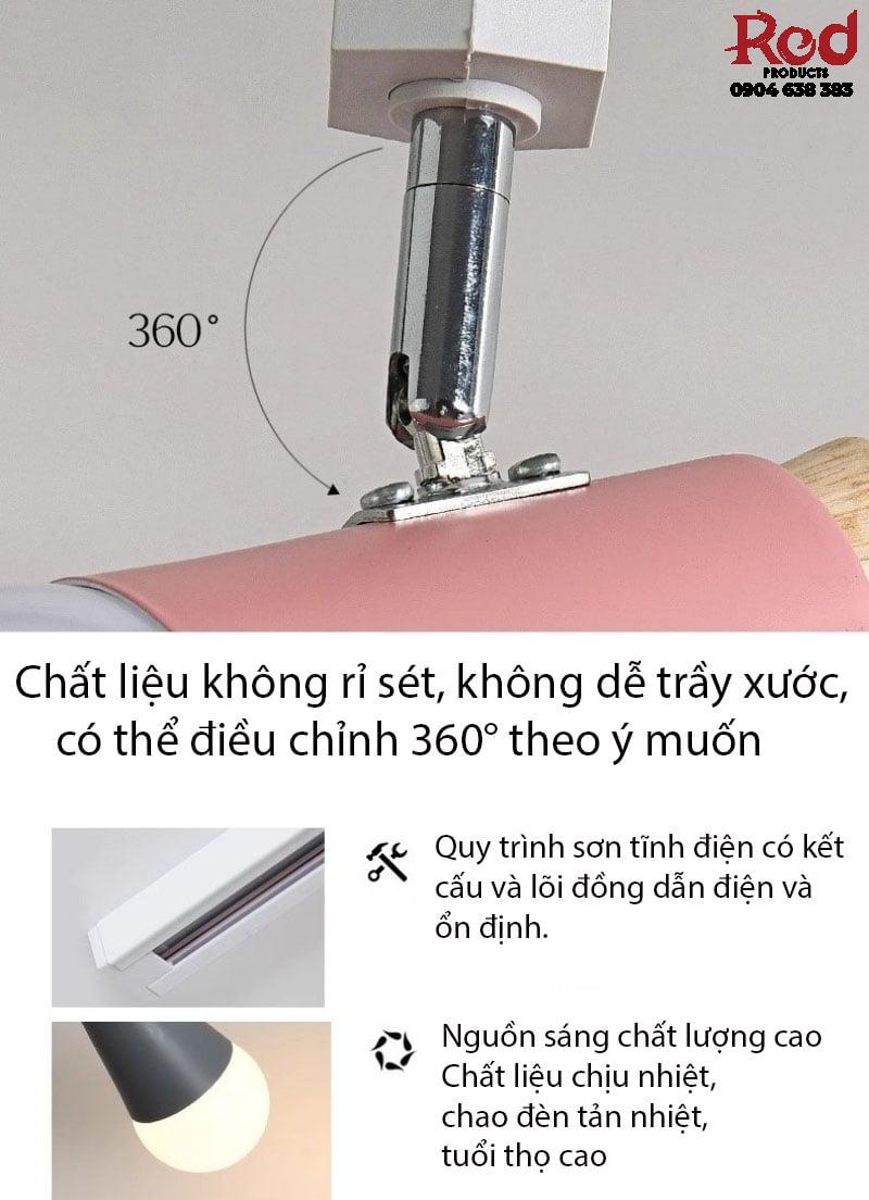 Đèn rọi ray trượt phòng triển lãm nhiều màu BM6688 12