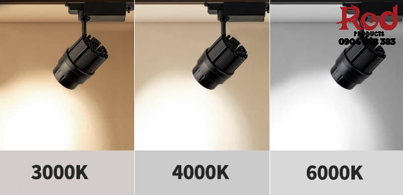 Đèn rọi ray trượt spotlight showroom xoay 360 độ XY001 11