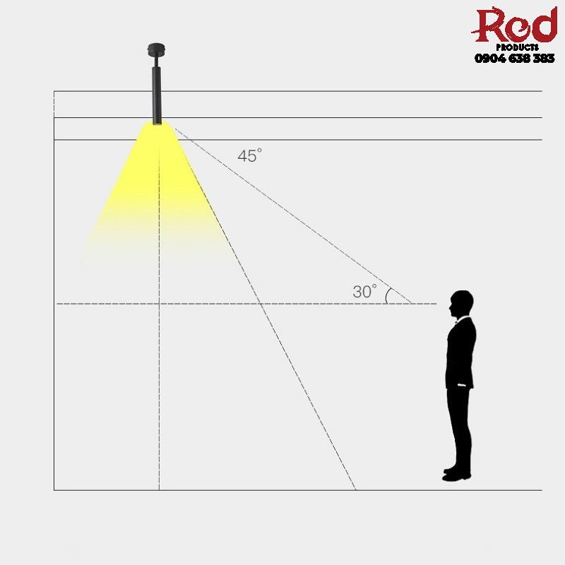 Đèn trần spotlight rọi showroom rọi tranh SD3007 10