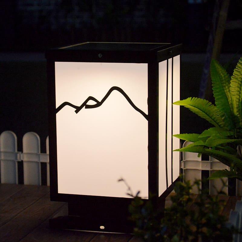 Đèn trụ năng lượng mặt trời cho sân vườn AL6697 7 Đèn trụ năng lượng mặt trời cho sân vườn AL6697 14