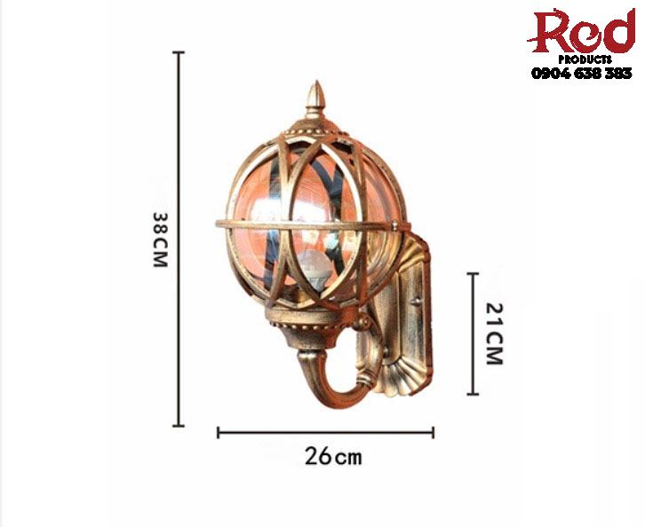 Đèn tường Châu Âu trang trí ban công ngoại thất HDS002 11