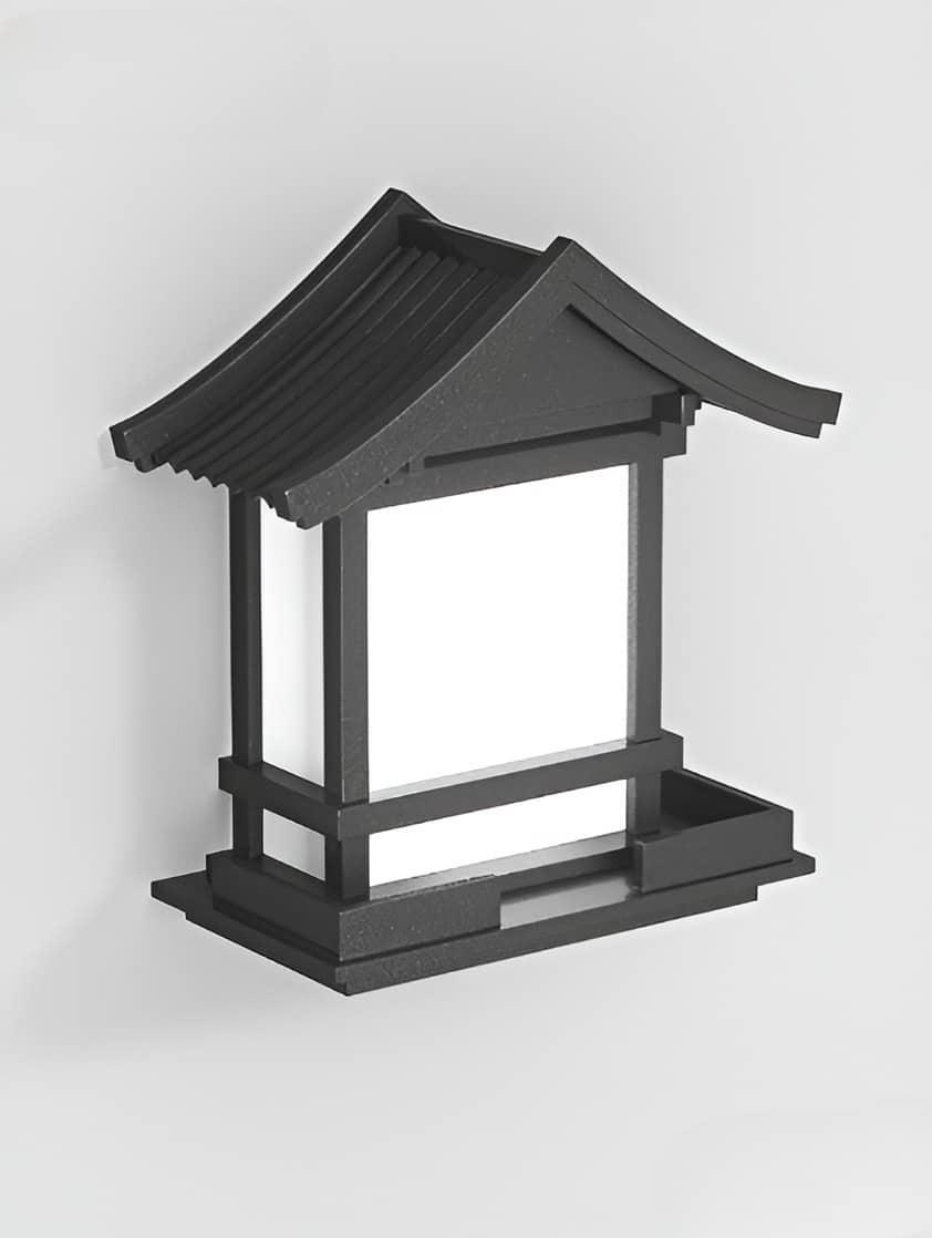 Đèn tường gắn trụ cổng ngoại thất sân vườn B1162 13
