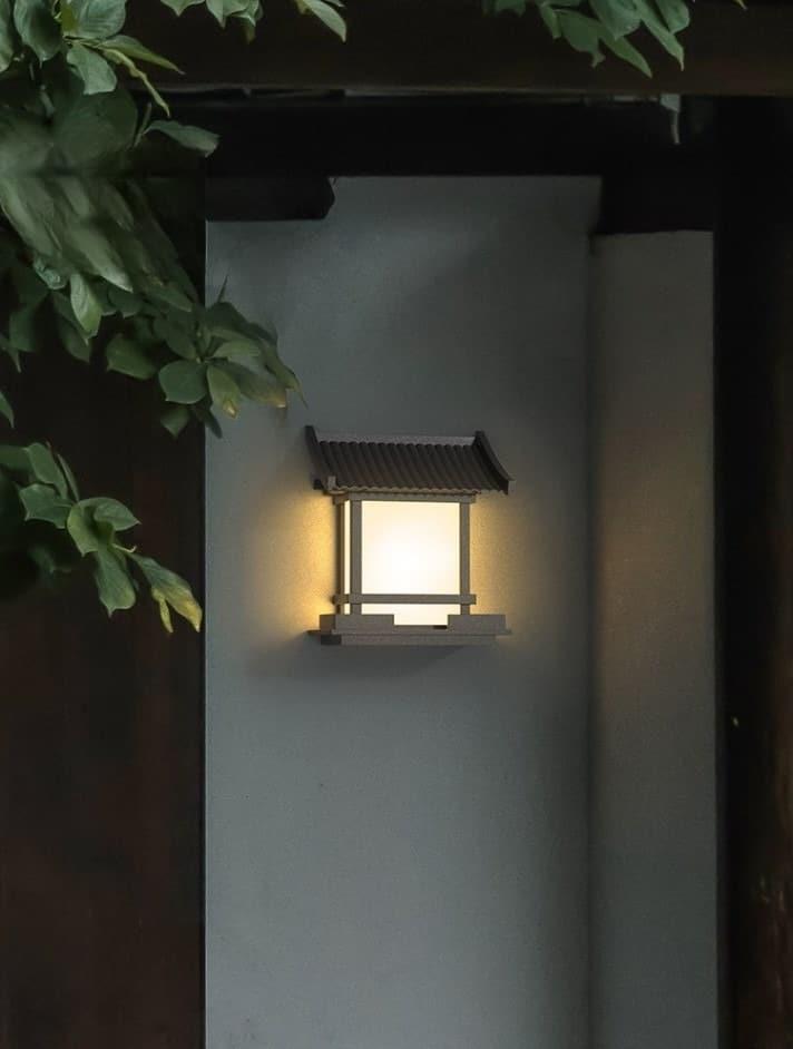 Đèn tường gắn trụ cổng ngoại thất sân vườn B1162 10