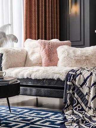 Drap bọc ghế sofa lông thỏ Himalaya mềm mại YY0110 10