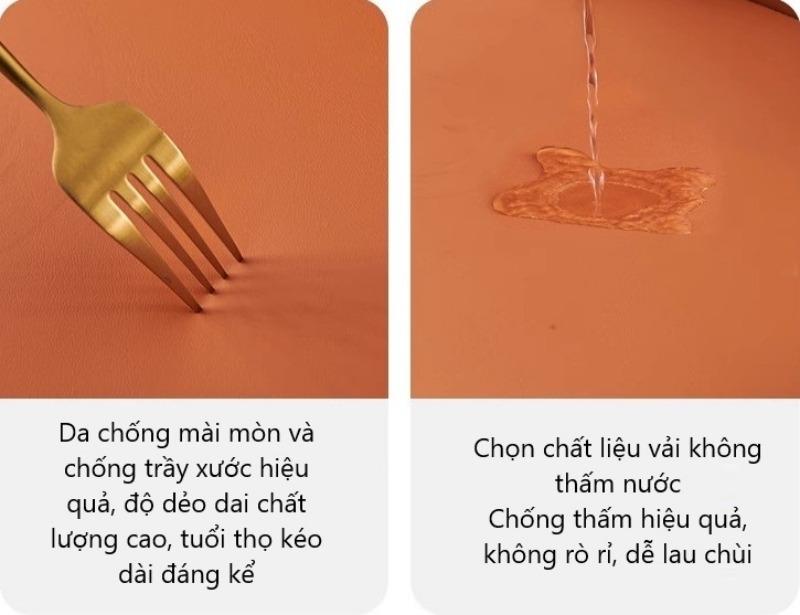 Ghế ăn bọc da sang trọng phong cách Ý ST8846 9