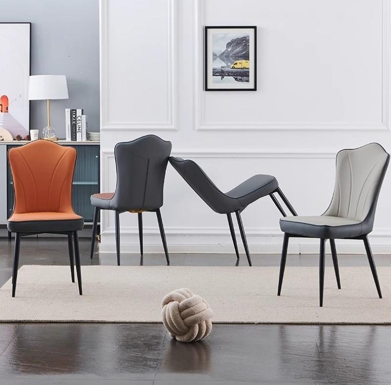 Ghế ăn bọc da sang trọng phong cách Ý ST8846 5