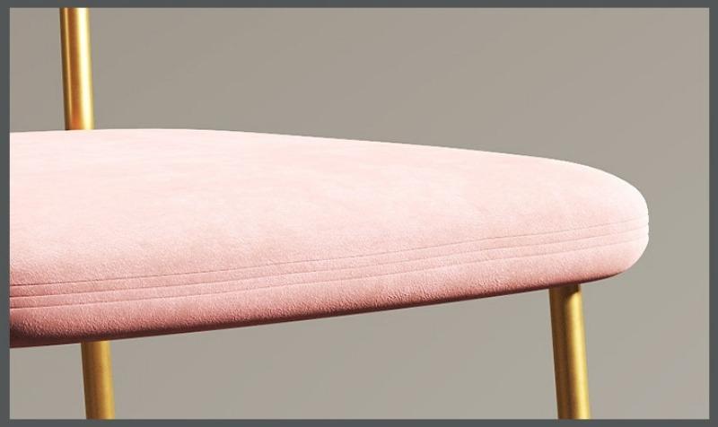 Ghế ăn bọc nhung sang trọng hiện đại TM6176 5 Ghế ăn bọc nhung sang trọng hiện đại TM6176 8