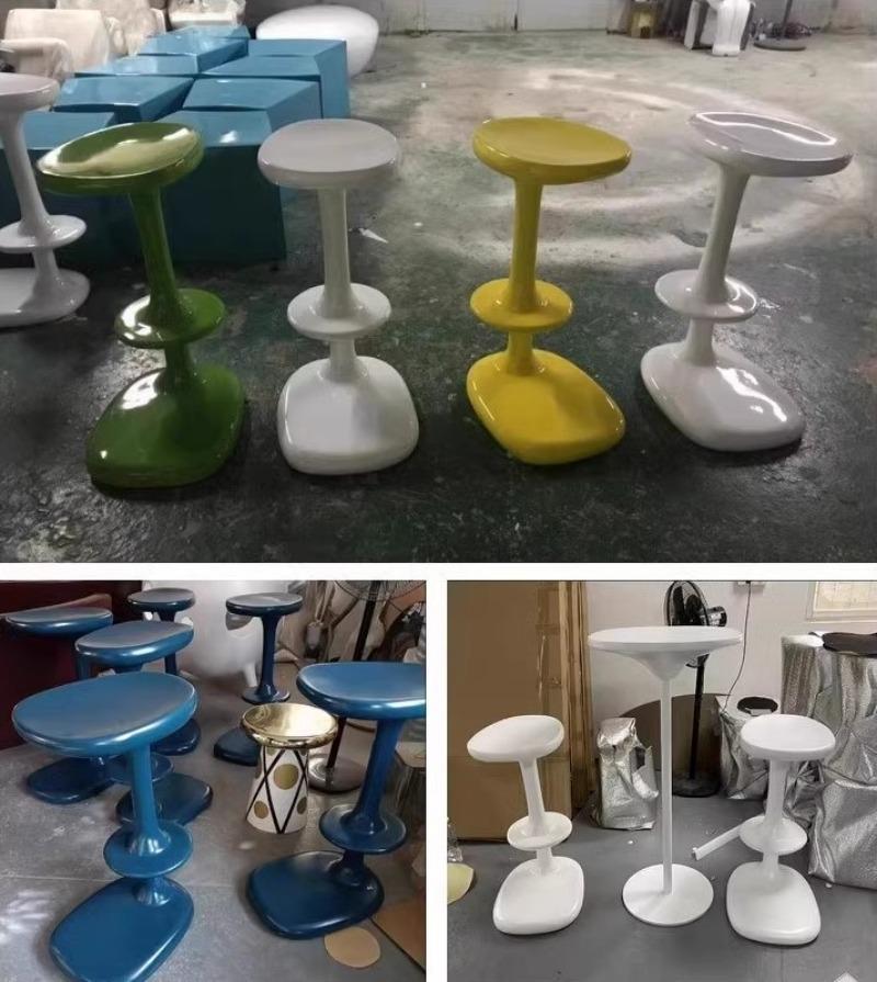 Ghế bar xương cá nhiều màu cá tính YZ7536 16