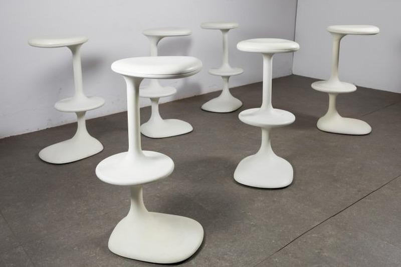 Ghế bar xương cá nhiều màu cá tính YZ7536 11