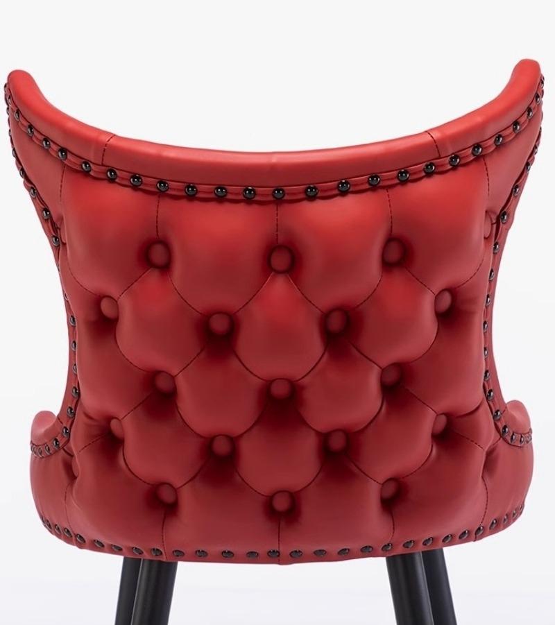 Ghế cao Bar Stool tựa lưng đính cườm sang trọng YC4113 8