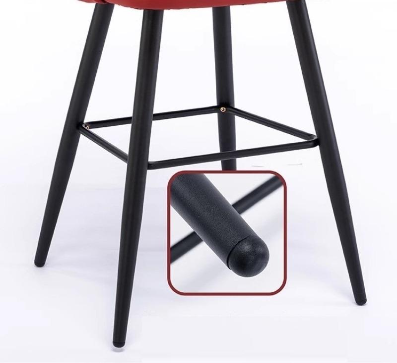 Ghế cao Bar Stool tựa lưng đính cườm sang trọng YC4113 10