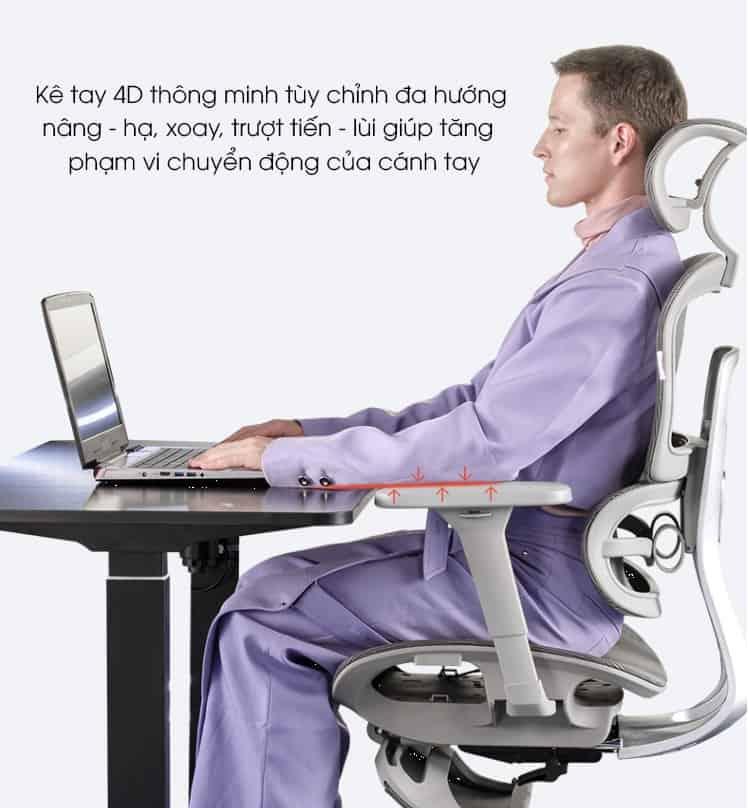 Ghế công thái học siêu cấp Ergonomic Godly V1 10