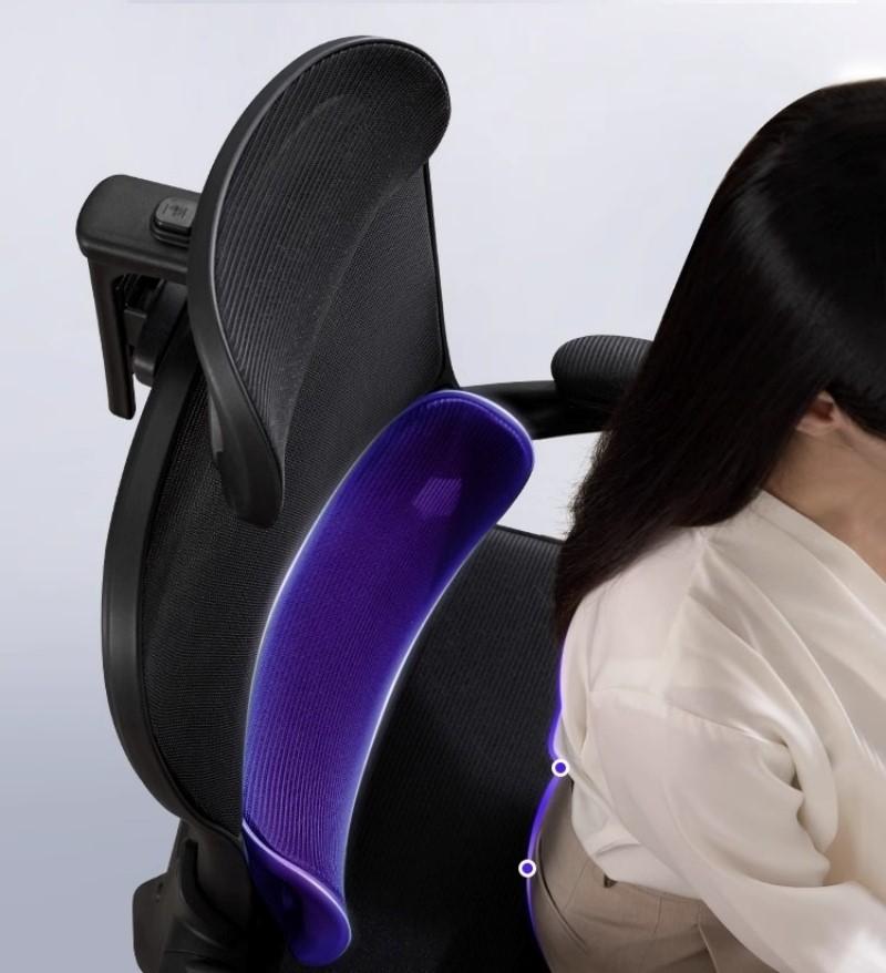 Ghế Ergonomic bảo vệ lưng kiểu dáng thể thao DPW805 8