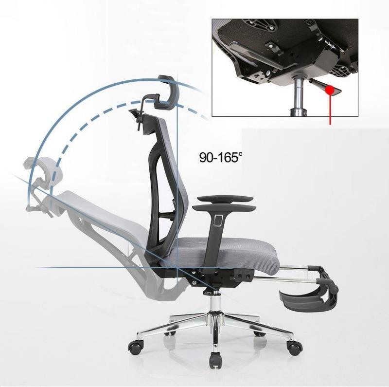 Ghế Ergonomic khung chữ Y tay vịn 3D CY2010 6